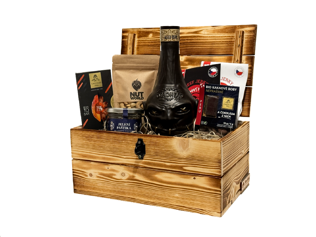 Dárkový box s rumem Death Head